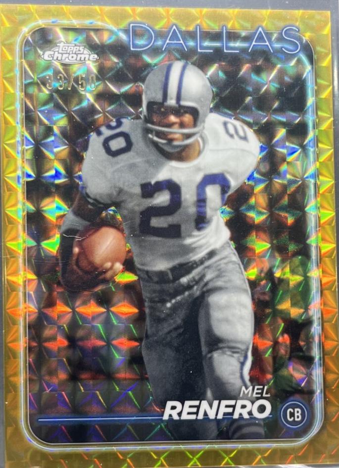 Mel Renfro [Gold Geometric] #52