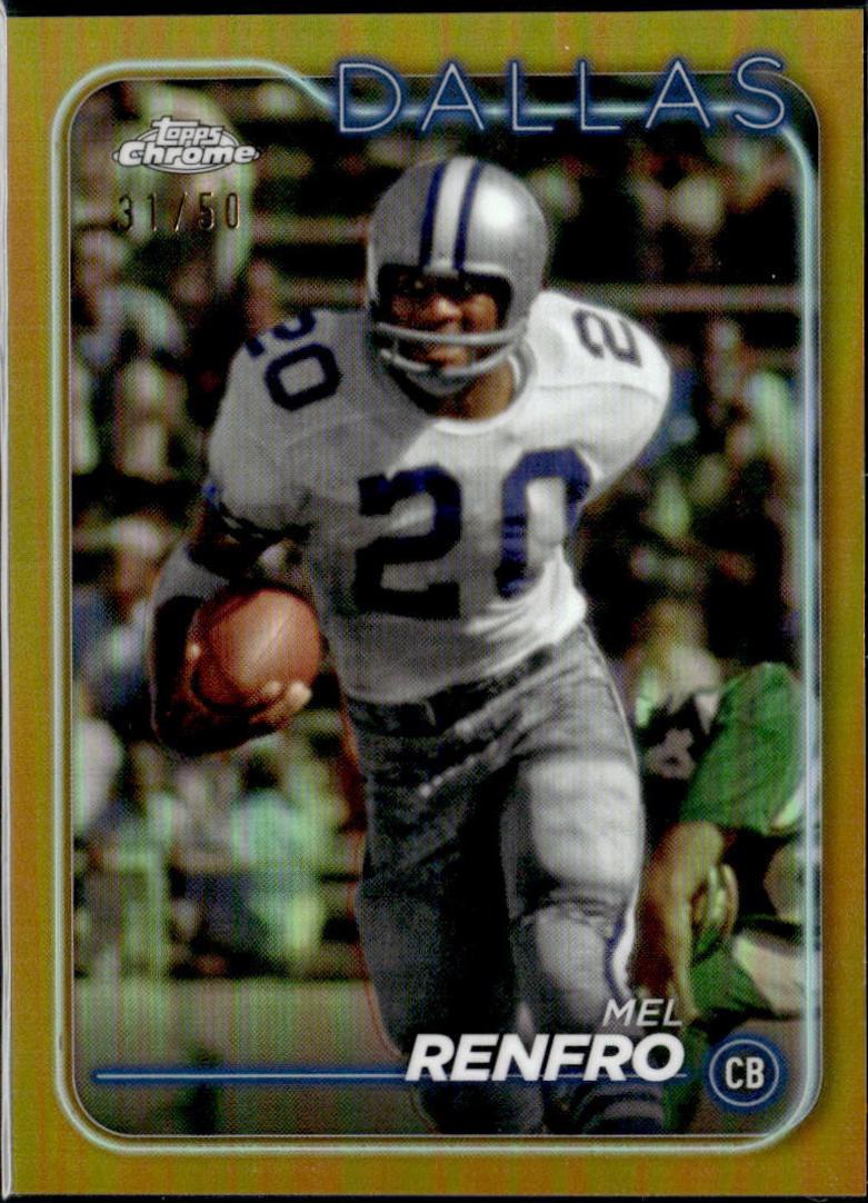 Mel Renfro [Gold Refractor] #52