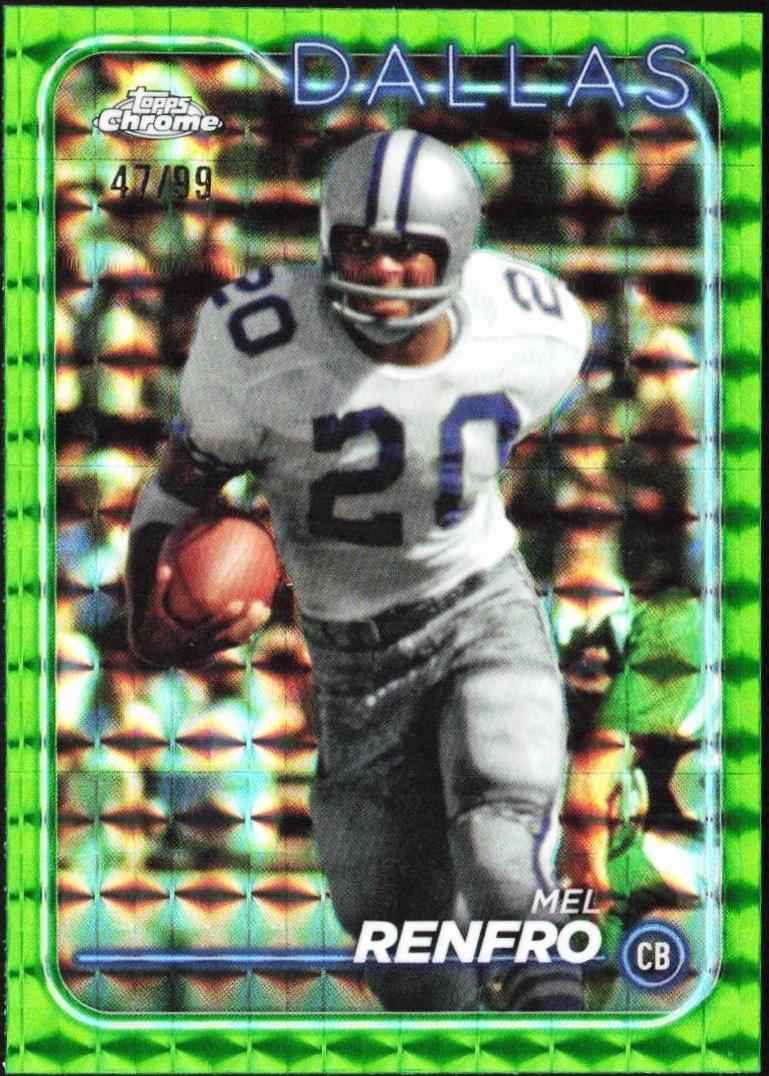 Mel Renfro [Green Geometric] #52