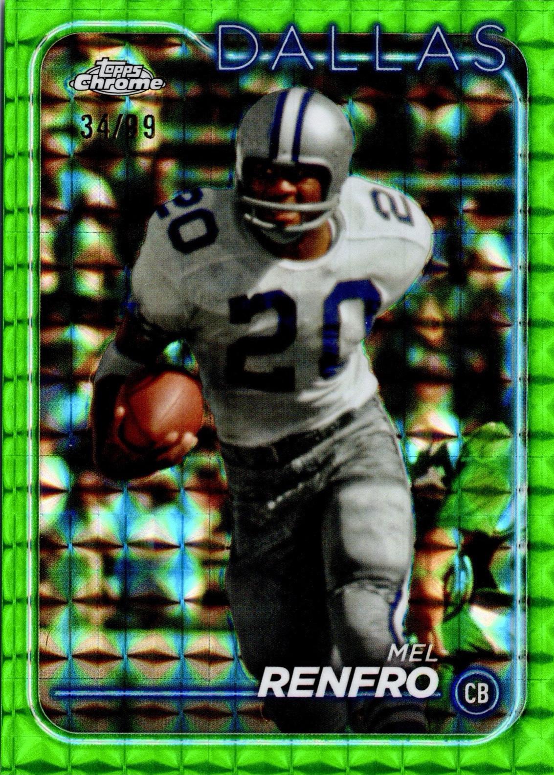 Mel Renfro [Green Refractor] #52