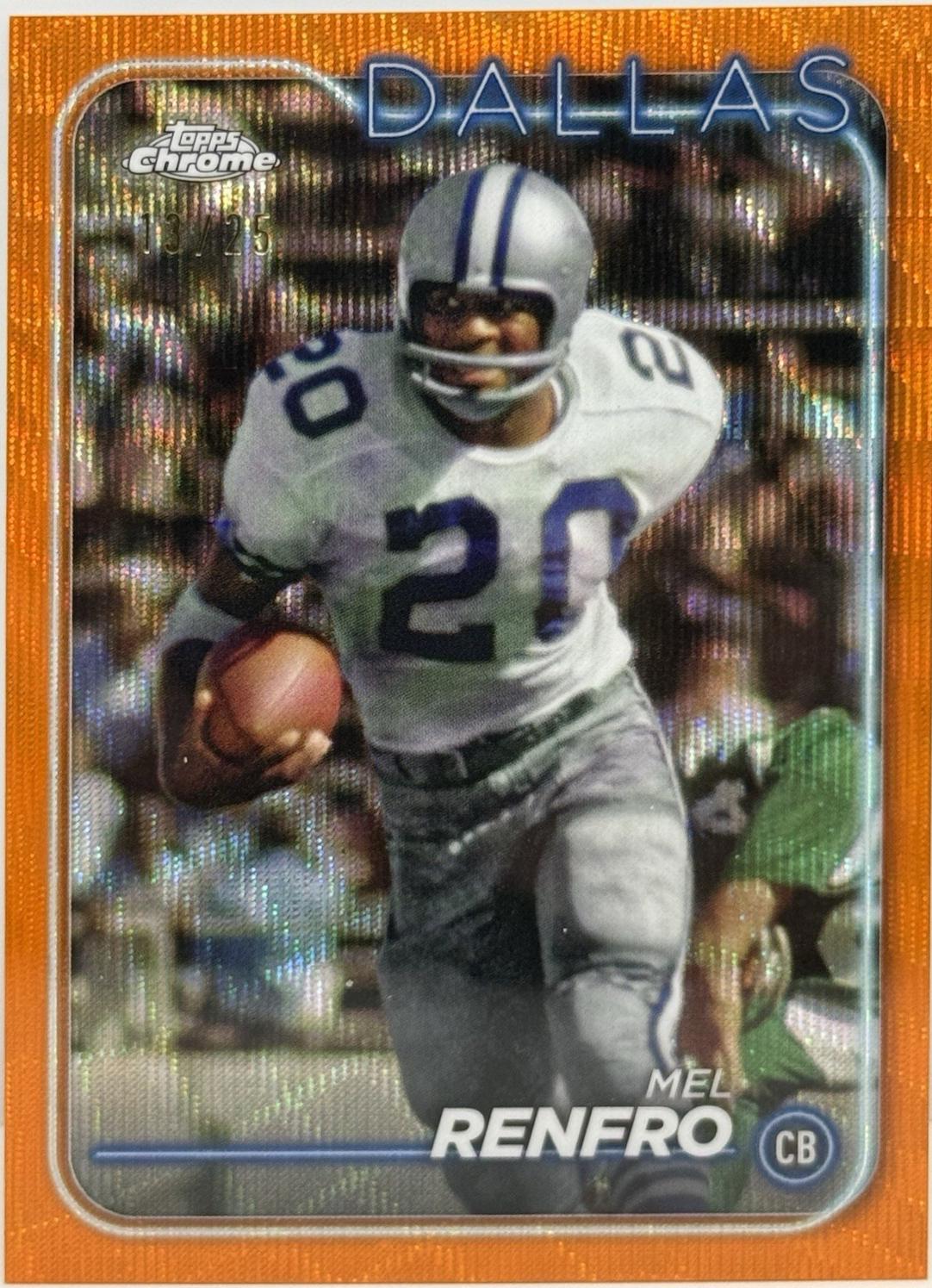 Mel Renfro [Orange Wave] #52