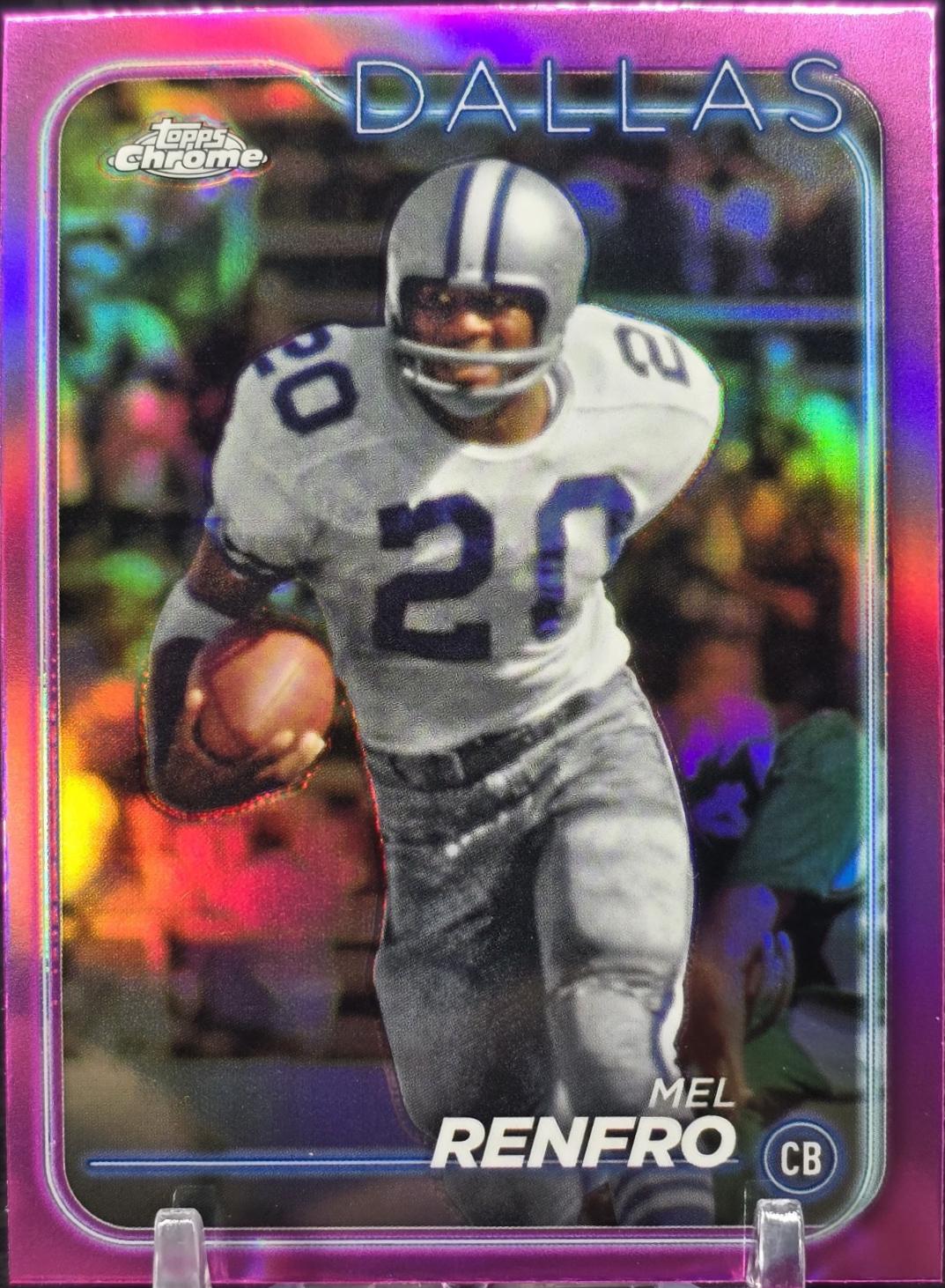 Mel Renfro [Pink Refractor] #52