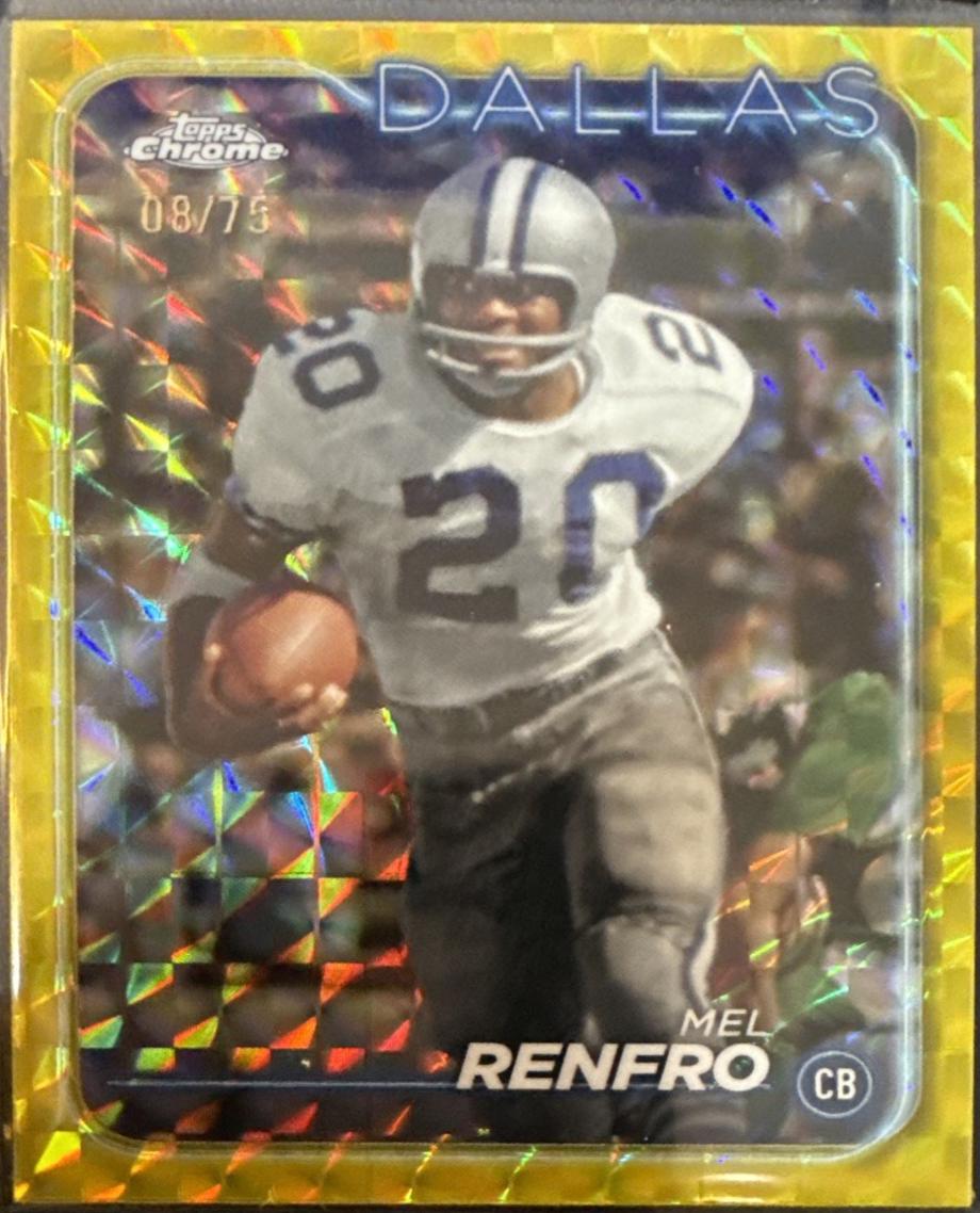 Mel Renfro [Yellow Geometric] #52