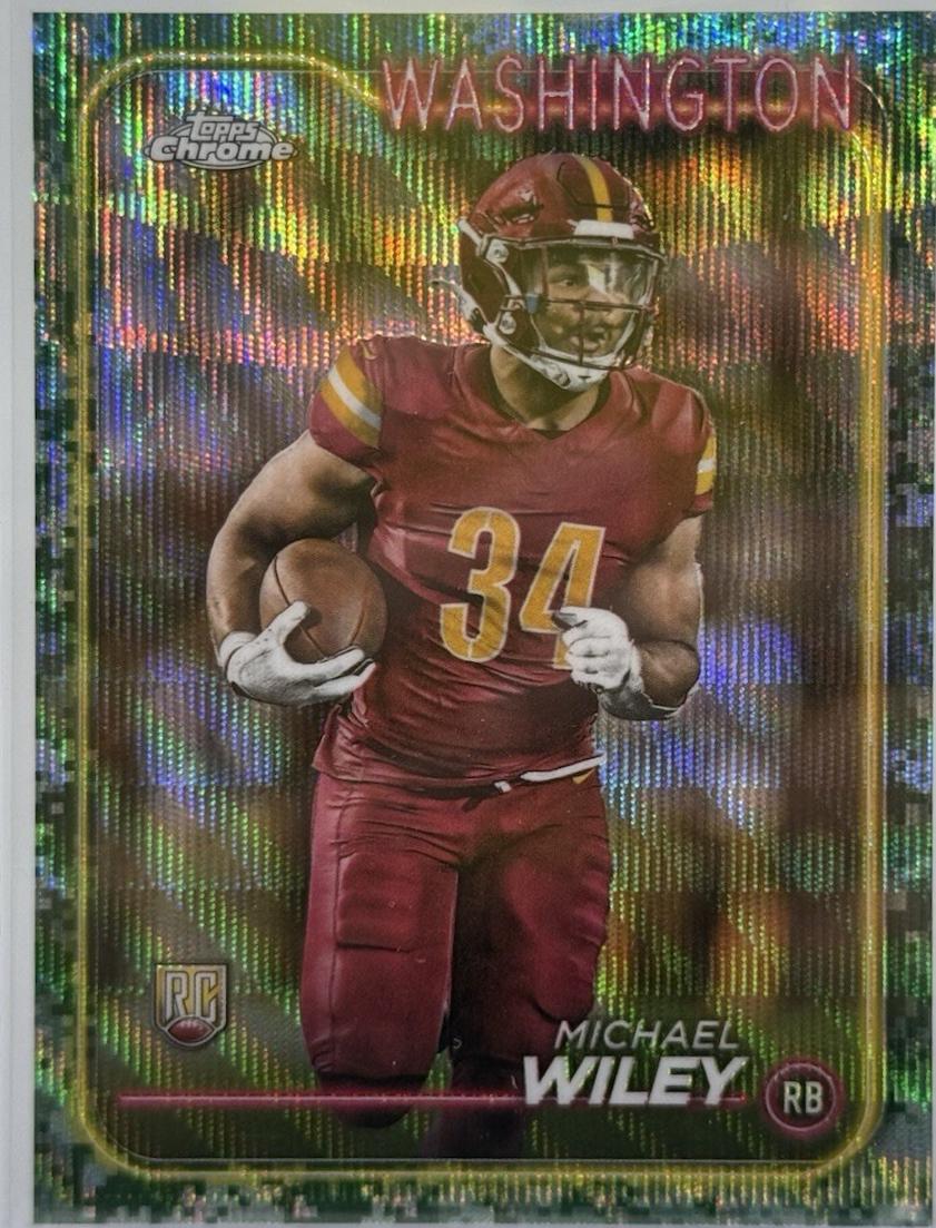 Michael Wiley [Camo Wave Refractor] #300