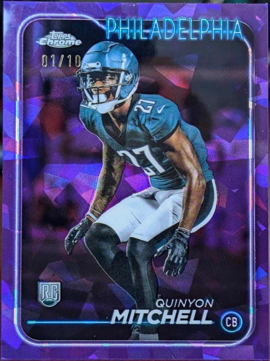 Quinyon Mitchell [Purple Sapphire] #229