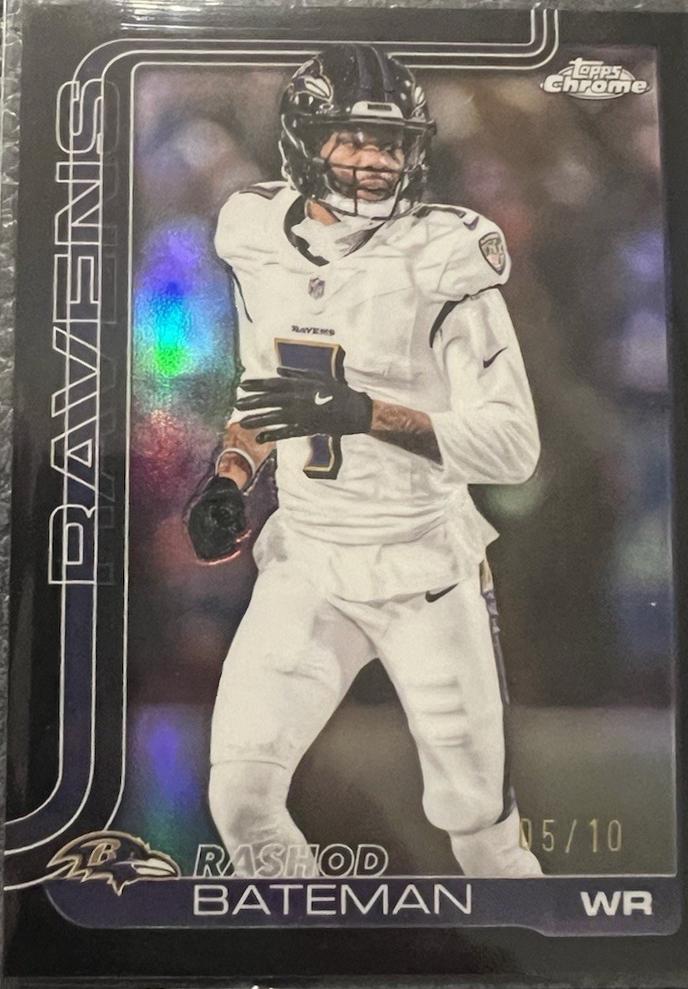 Rashod Bateman [Black Refractor] #21