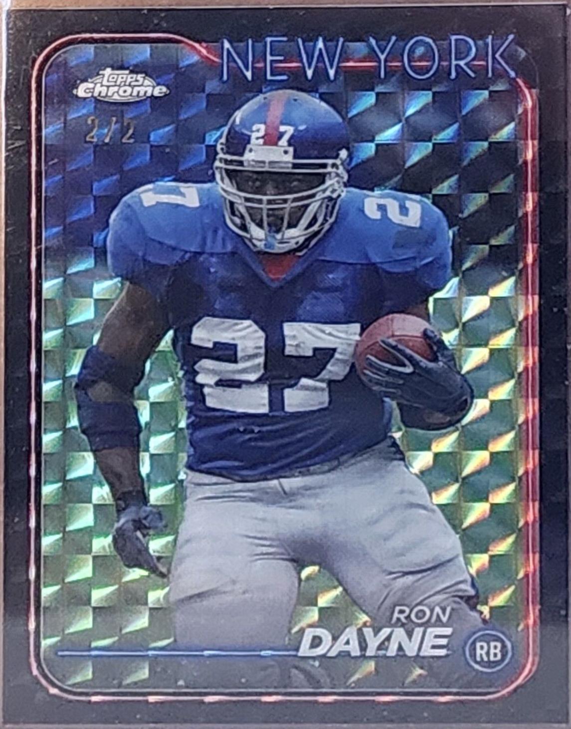Ron Dayne [Black Geometric] #143