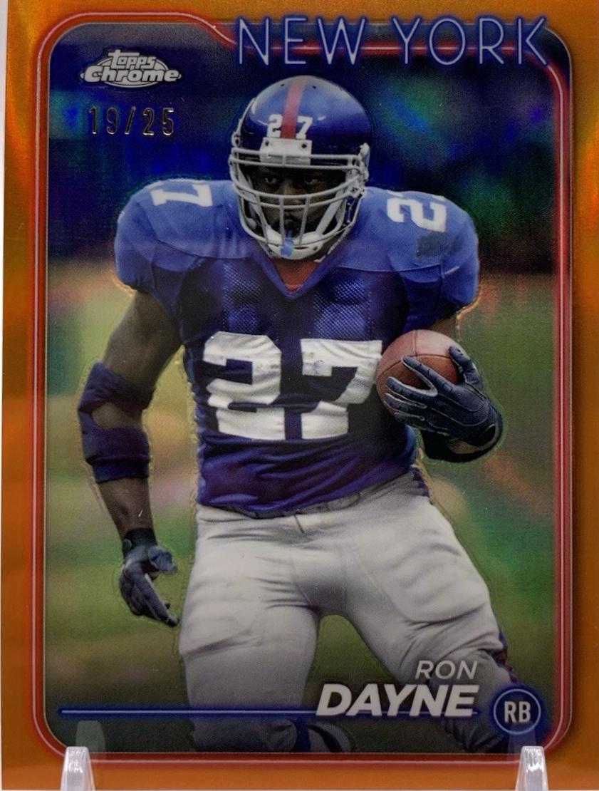 Ron Dayne [Orange Refractor] #143