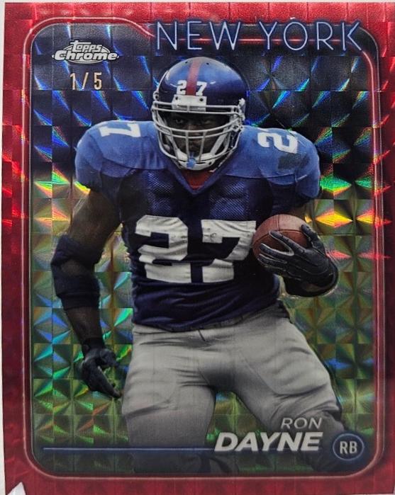Ron Dayne [Red Geometric] #143