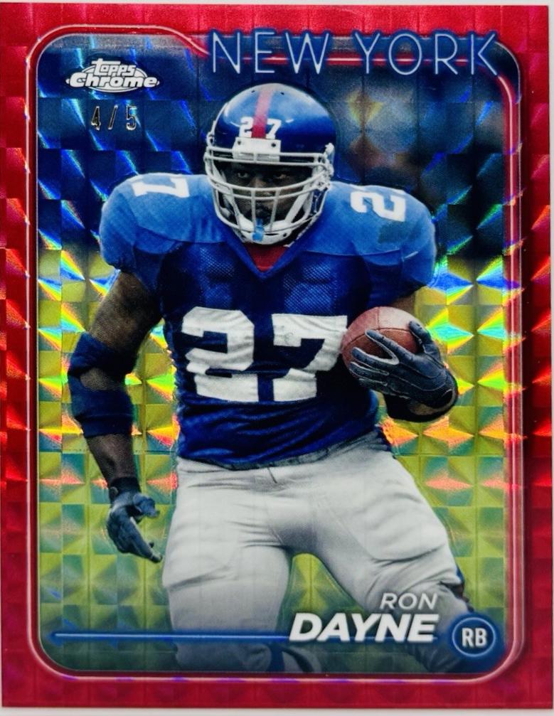 Ron Dayne [Red Refractor] #143