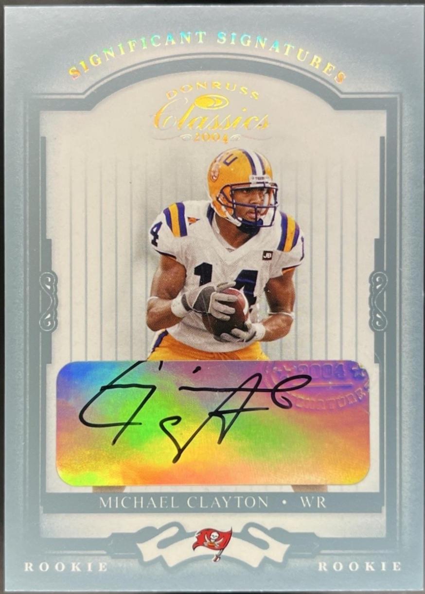 Michael Clayton [Significant Signatures Platinum] #243