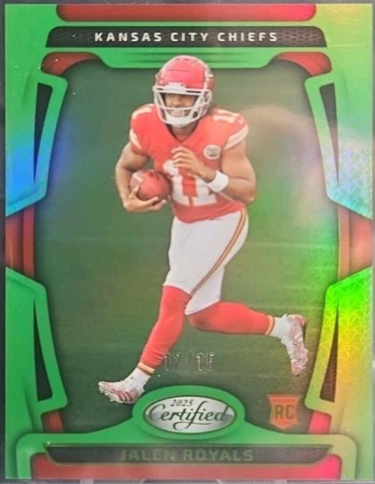 Jalen Royals [Lime Green Mirror] #115