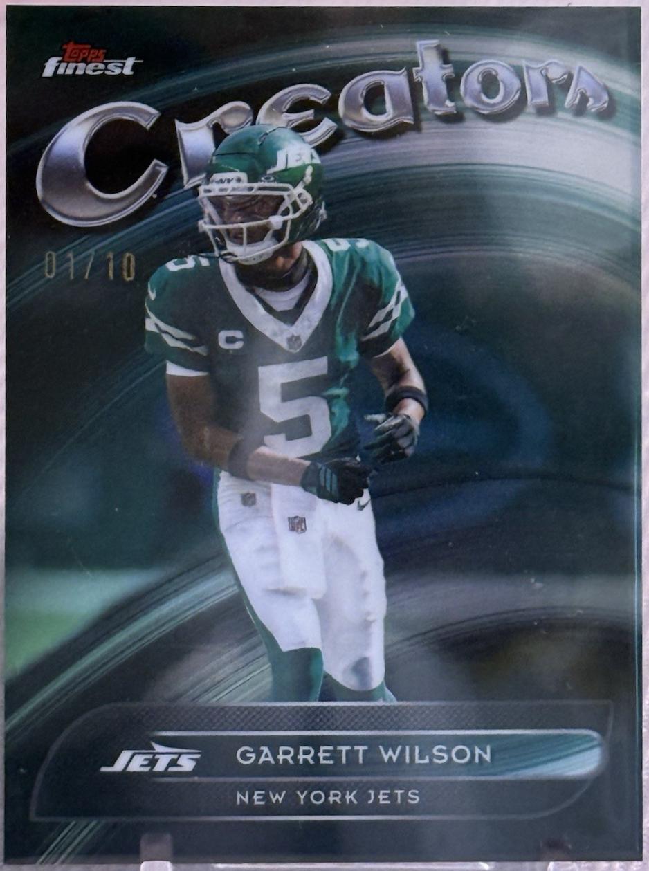 Garrett Wilson [Black Geometric] #CR-23