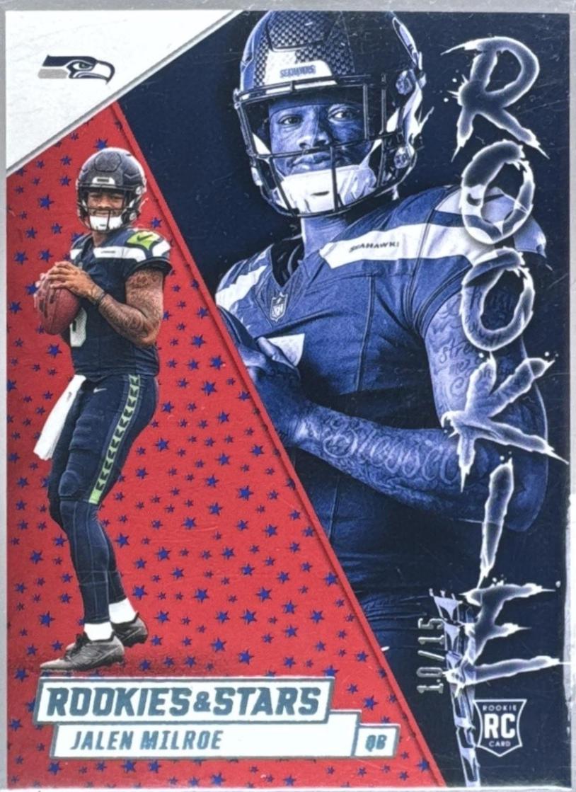 Jalen Milroe [Red Blue] #8