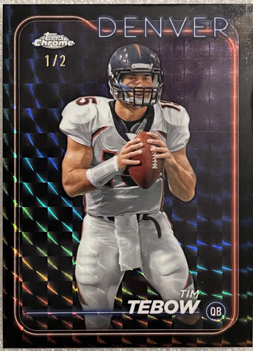 Tim Tebow [Black Geometric] #66