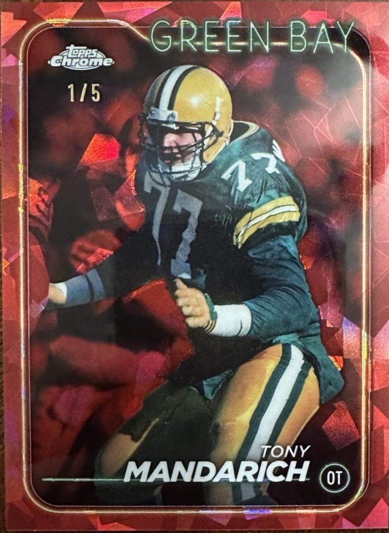 Tony Mandarich [Red Refractor] #80