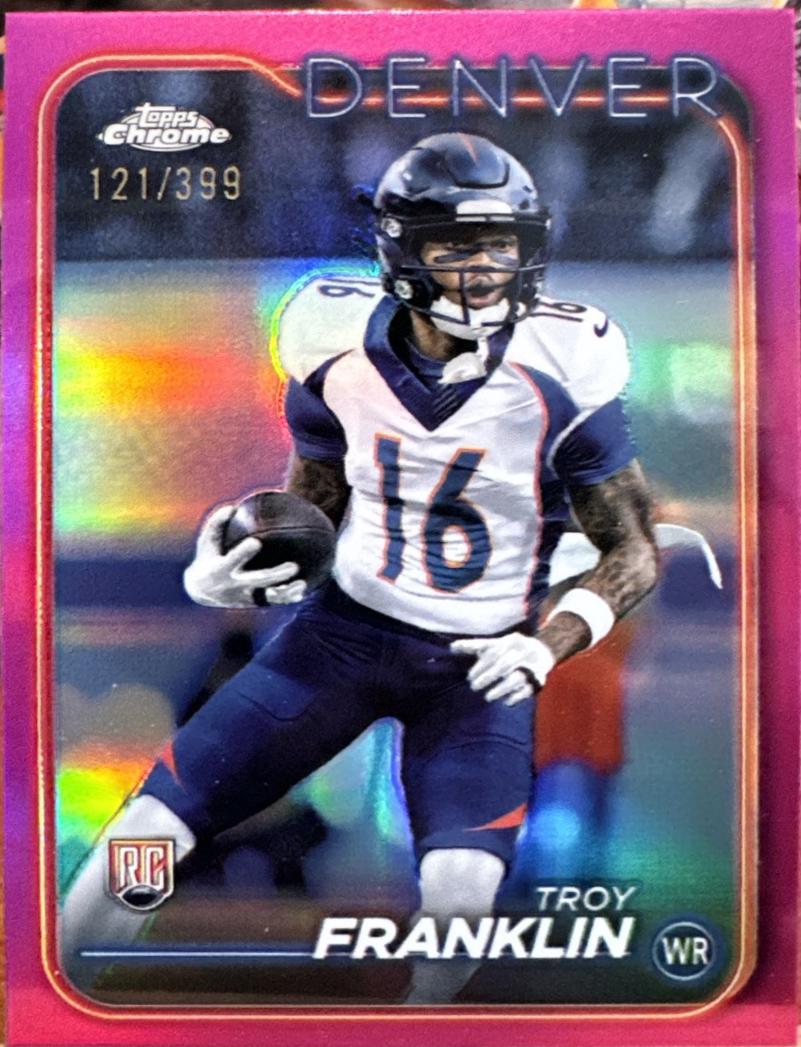 Troy Franklin [Magenta Speckle Refractor] #215