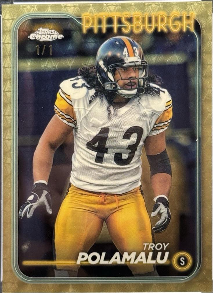 Troy Polamalu [SuperFractor] #162