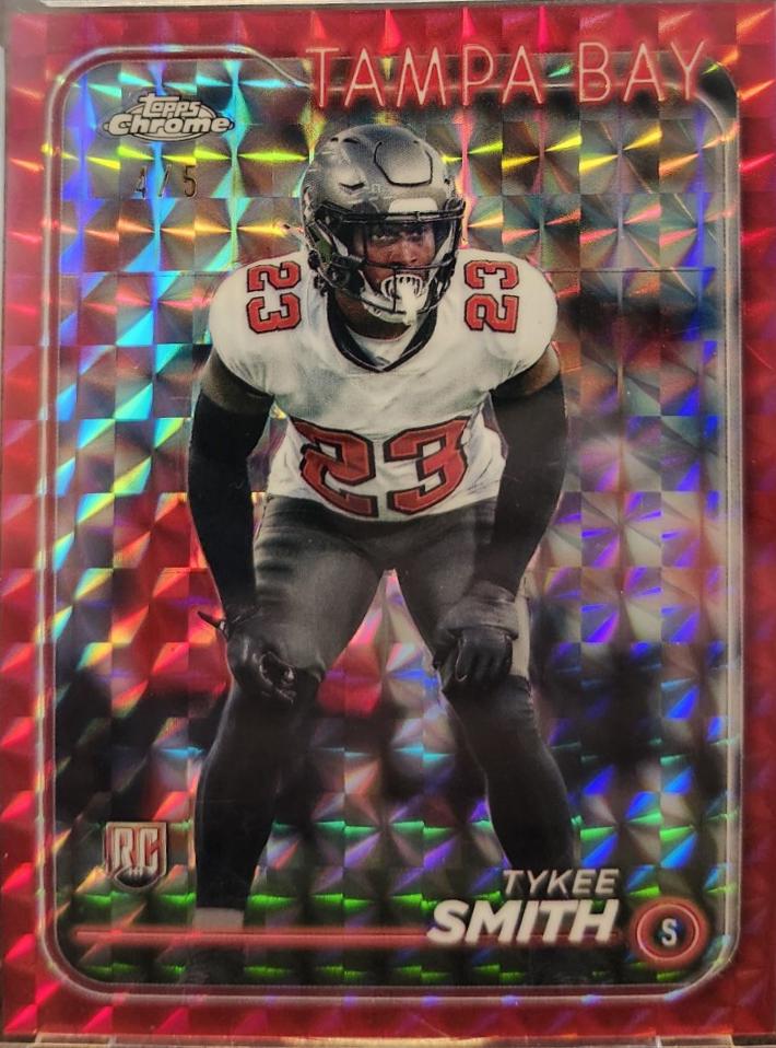 Tykee Smith [Red Geometric] #278