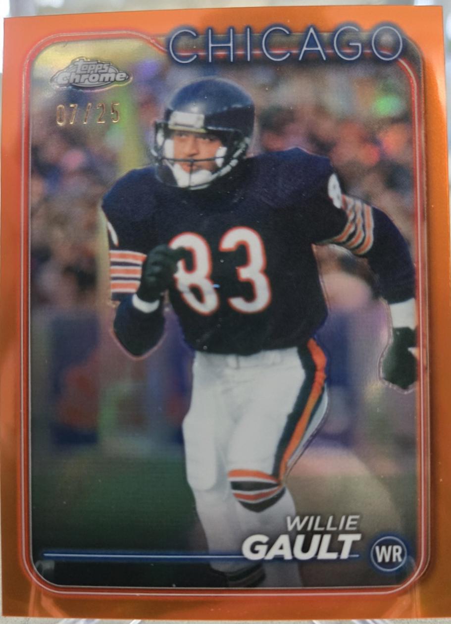 Willie Gault [Orange Refractor] #24