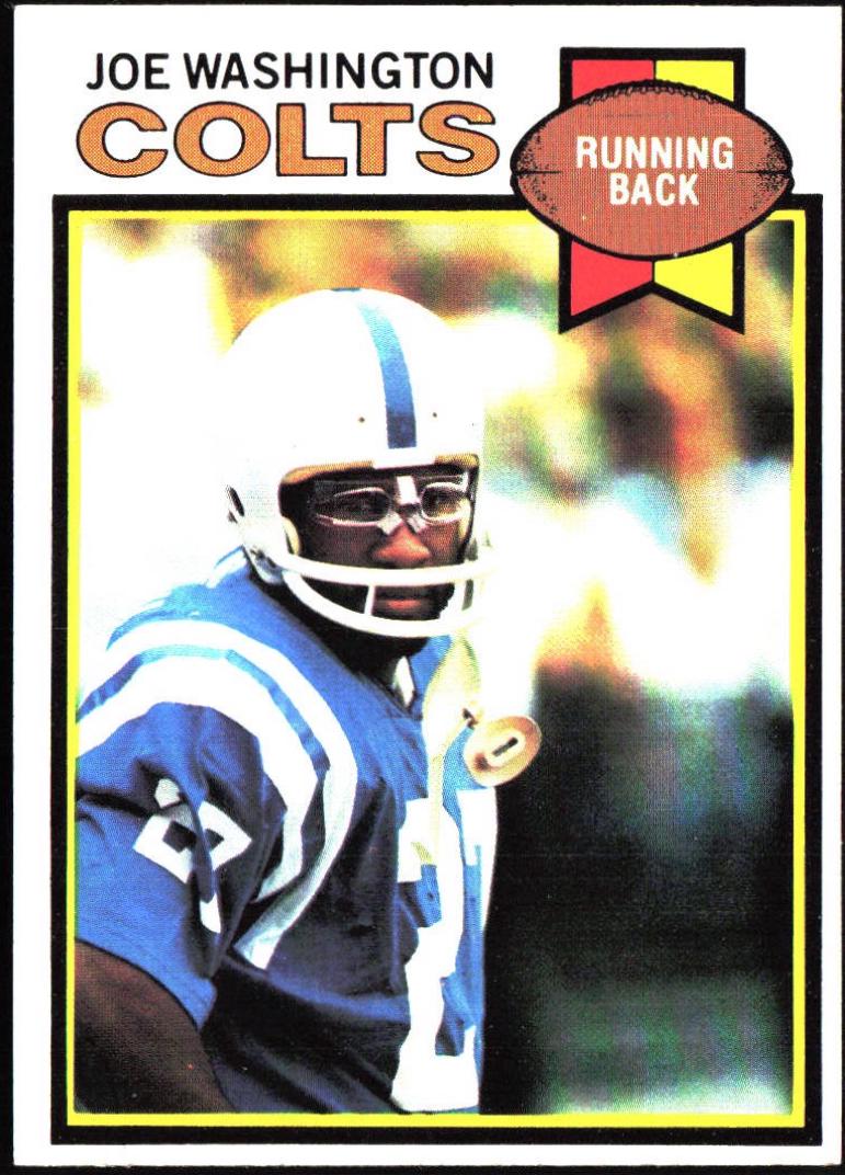 Joe Washington [Cream Colored Back] #150