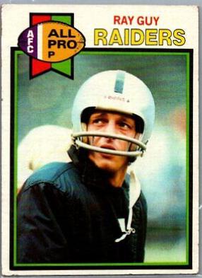 Ray Guy [Cream Colored Back] #50