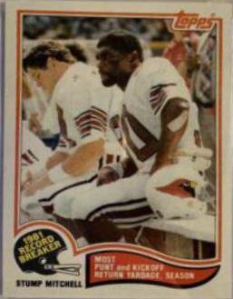 Stump Mitchell [Record Breaker] #4