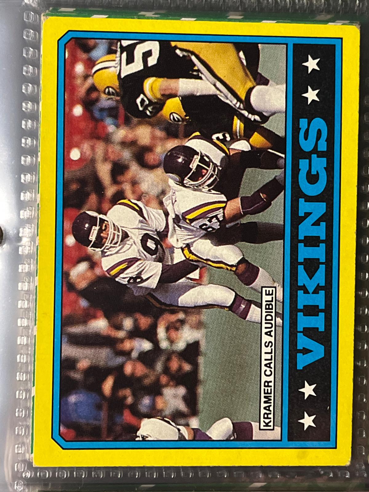 Vikings Team [Tommy Kramer] #292
