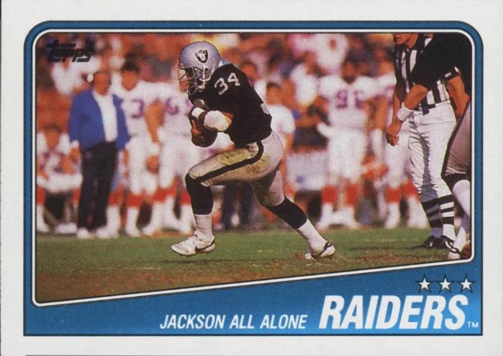 Raiders TeamLeaders [Bo Jackson All Alone] #325