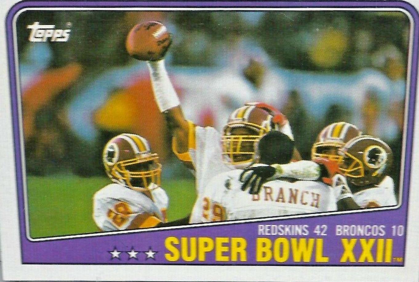 Super Bowl XXII #1