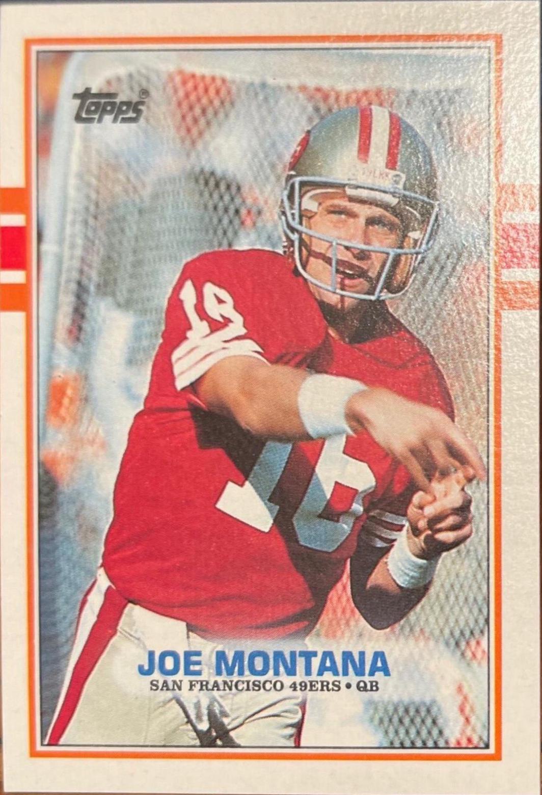 Joe Montana [Blank Back] #12