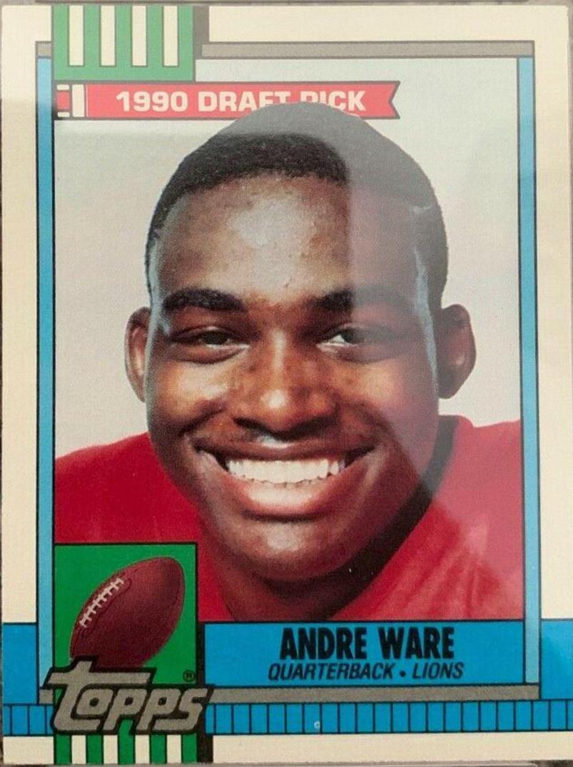 Andre Ware [Disclaimer Back] #349
