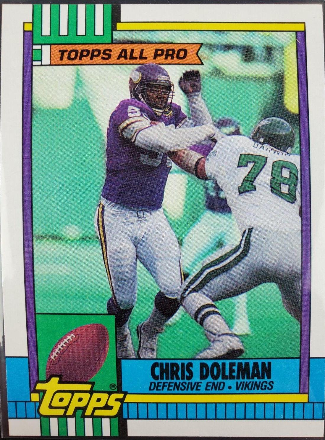 Chris Doleman [Disclaimer Back] #108