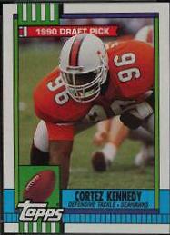 Cortez Kennedy [Disclaimer Back] #334