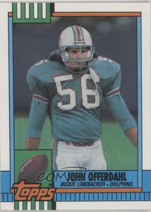 John Offerdahl [Disclaimer Back] #321