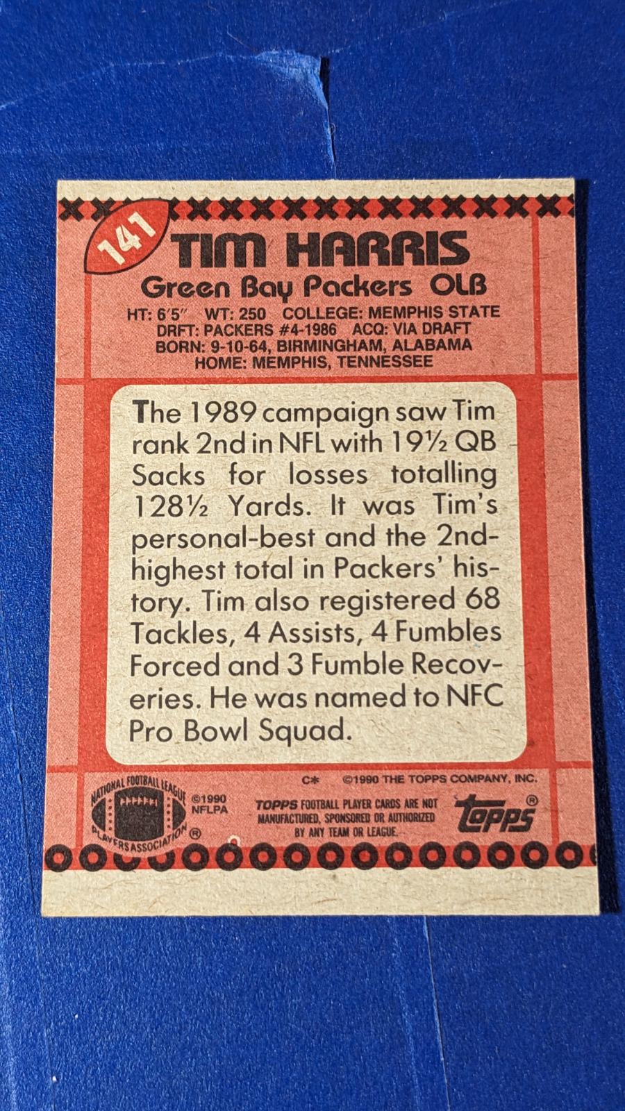 Tim Harris [Disclaimer Back] #141