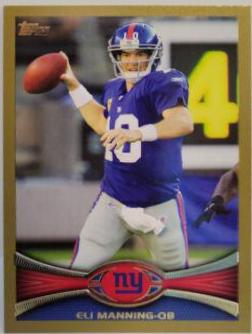 Eli Manning [Blue Jersey Gold] #300