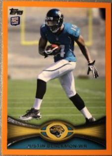 Justin Blackmon [Running Sideways Orange] #240