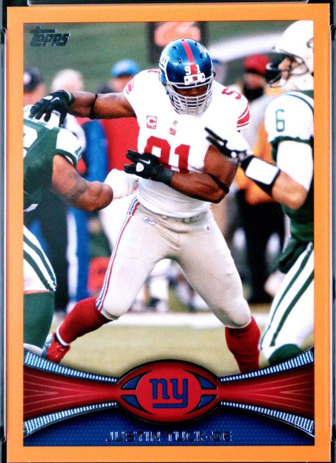 Justin Tuck [Orange] #373