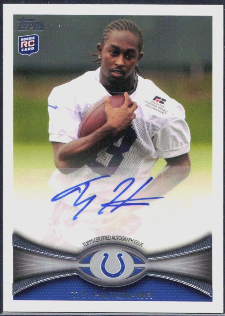 T.Y. Hilton [Autograph] #14