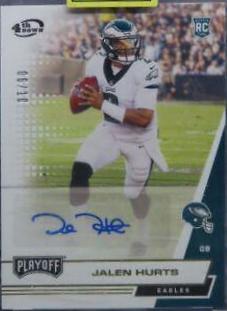 Jalen Hurts [Autograph 4th Down] #214