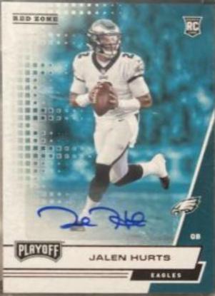 Jalen Hurts [Autograph Red] #122V