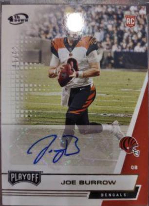 Joe Burrow [Autograph 4th Down] #201