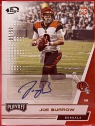 Joe Burrow [Autograph Green] #101V
