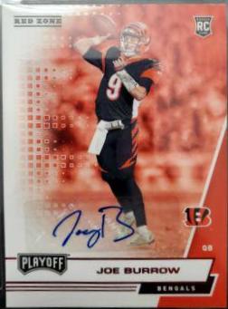 Joe Burrow [Autographs Red Zone] #201