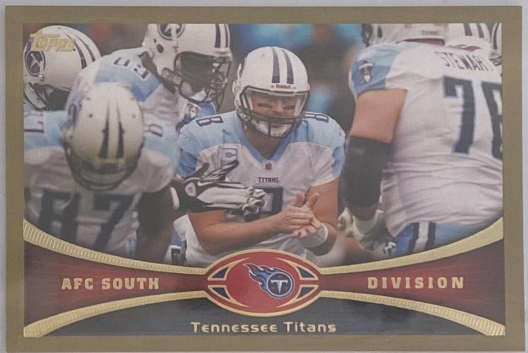 Tennessee Titans [Gold] #412