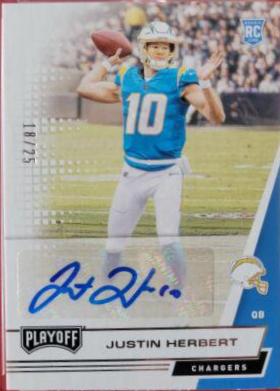 Justin Herbert [Autograph] #203V
