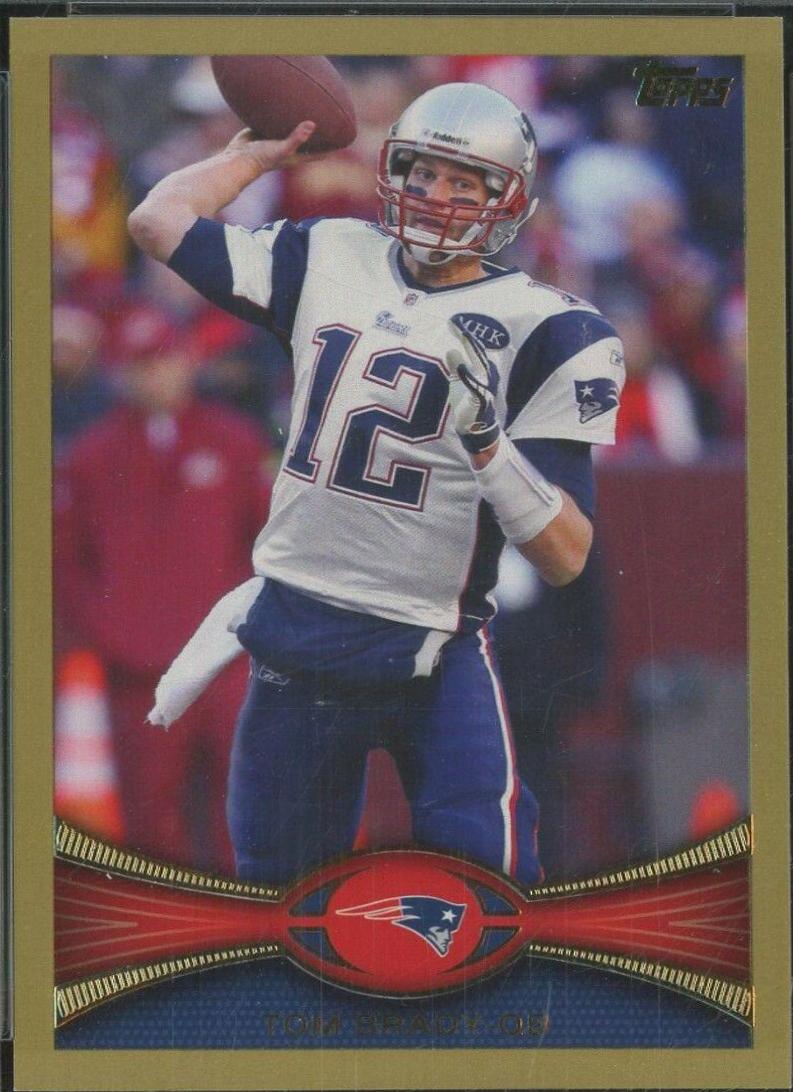 Tom Brady [White Jersey Gold] #440