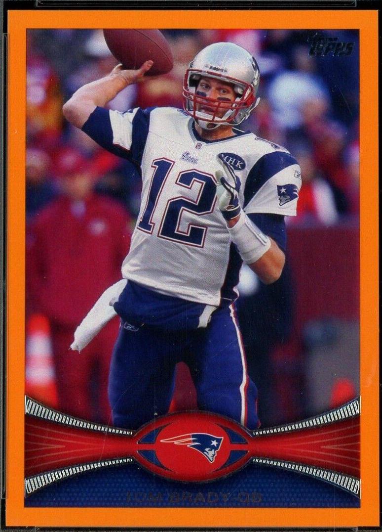 Tom Brady [White Jersey Orange] #440