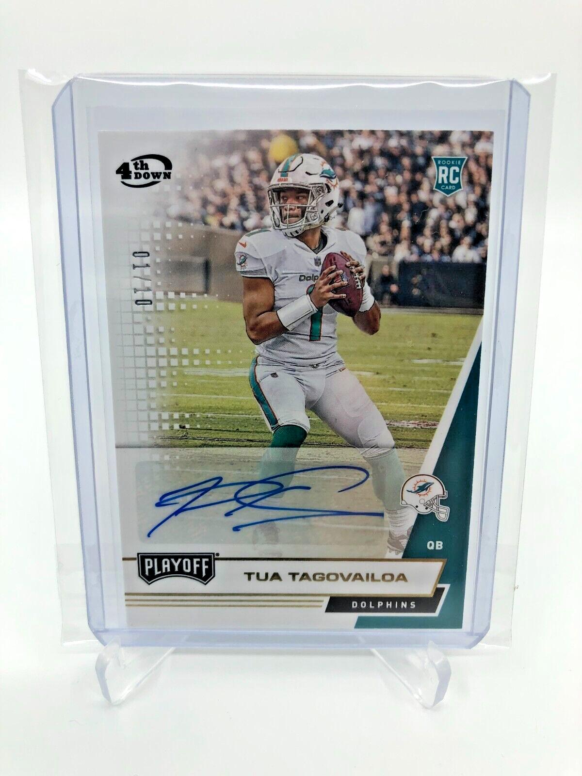 Tua Tagovailoa [Autograph 4th Down] #202